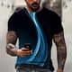 thumbnail image 2 of Men'S T-Shirt Short Sleeve Printed Summer Round Neck Top Trend Casual SweatshirtM, 2 of 5