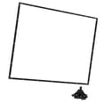 thumbnail image 2 of AWHAO Golf Simulator Impact Screen Indoor Practice Screen Lightweight Portable Replacement Foldable Training Equipment for Garages 8x8ft, 2 of 9