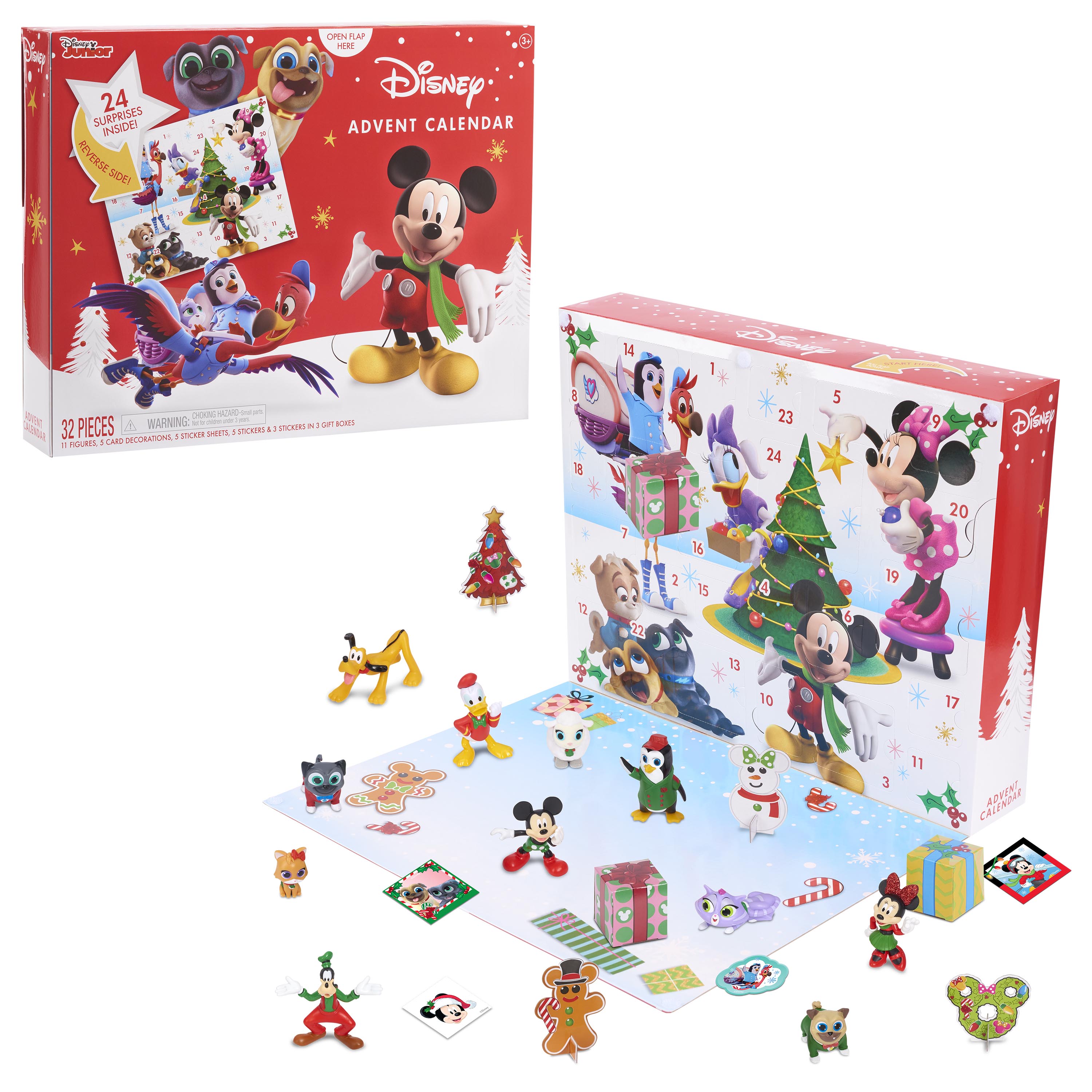 Disney Junior Advent Calendar 2020 32 Pieces Figures Decorations And Stickers Ages 3 Disney Junior Advent Calendar 2020 32 Pieces Figures Decorations And Stickers Ages 3