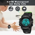 thumbnail image 4 of Digital Wristwatch for Age 4-12 Sport Watch Outdoor Multifunctional Waterproof Watch Christmas Birthday Gift for Age 4-12, 4 of 7