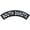 SOUTH DAKOTA, variant on SOUTH DAKOTA TOP ROCKER, PATCH - High Thread Iron-On Heat Sealed Backing Sew-On Large Patch - 12” x 3”