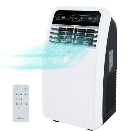 Shinco 8000 BTU ASHRAE(4550BTU SACC) 3 in 1 Portable Air Conditioner, Air Cooler with Remote Control / Window Kit