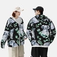thumbnail image 4 of Kdxio Cartoon Koala Bear Print Women Men Sun Protection UPF 50+ Jackets Zip Up Long Sleeve Hoodie Hiking Lightweight with Pockets, 4 of 7