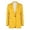 Blazer 83#Yellow, variant on oqasdz Blazer for Men Modern Solid Color Long Sleeve Front One Button Jacket for Casual Lightweight Sport Coat Daily Formal Outdoor Activities