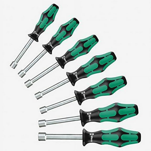 Wera WE05345230001 395 Holo/7 SW 3/16 to 1/2-Inch Screwdriver Set