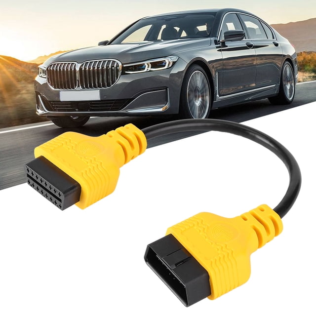 Cable de extensión BuyWeek OBD2 11.8 pulgadas adaptador conector extensión