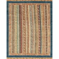 thumbnail image 1 of Ahgly Company Machine Washable Indoor Rectangle Abstract Chestnut Brown Area Rugs, 8' x 12', 1 of 7
