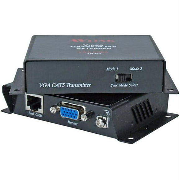 QVS 100 Mètres VGA-UXGA sur Kit d'Extension CAT5-RJ45 -