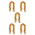 thumbnail image 1 of Wosthever Guirnaldas de hojas de arce artificiales, planta de otoño, portátil, impermeable, DIY, hojas de otoño, vides, de Navidad para Type2 NO2, 1 of 6
