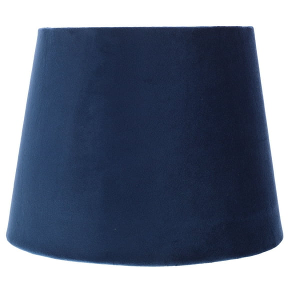 OUNONA Blue Linen Lampshade for Table Lamp Replacement Soft Light Cover for Bedroom Office