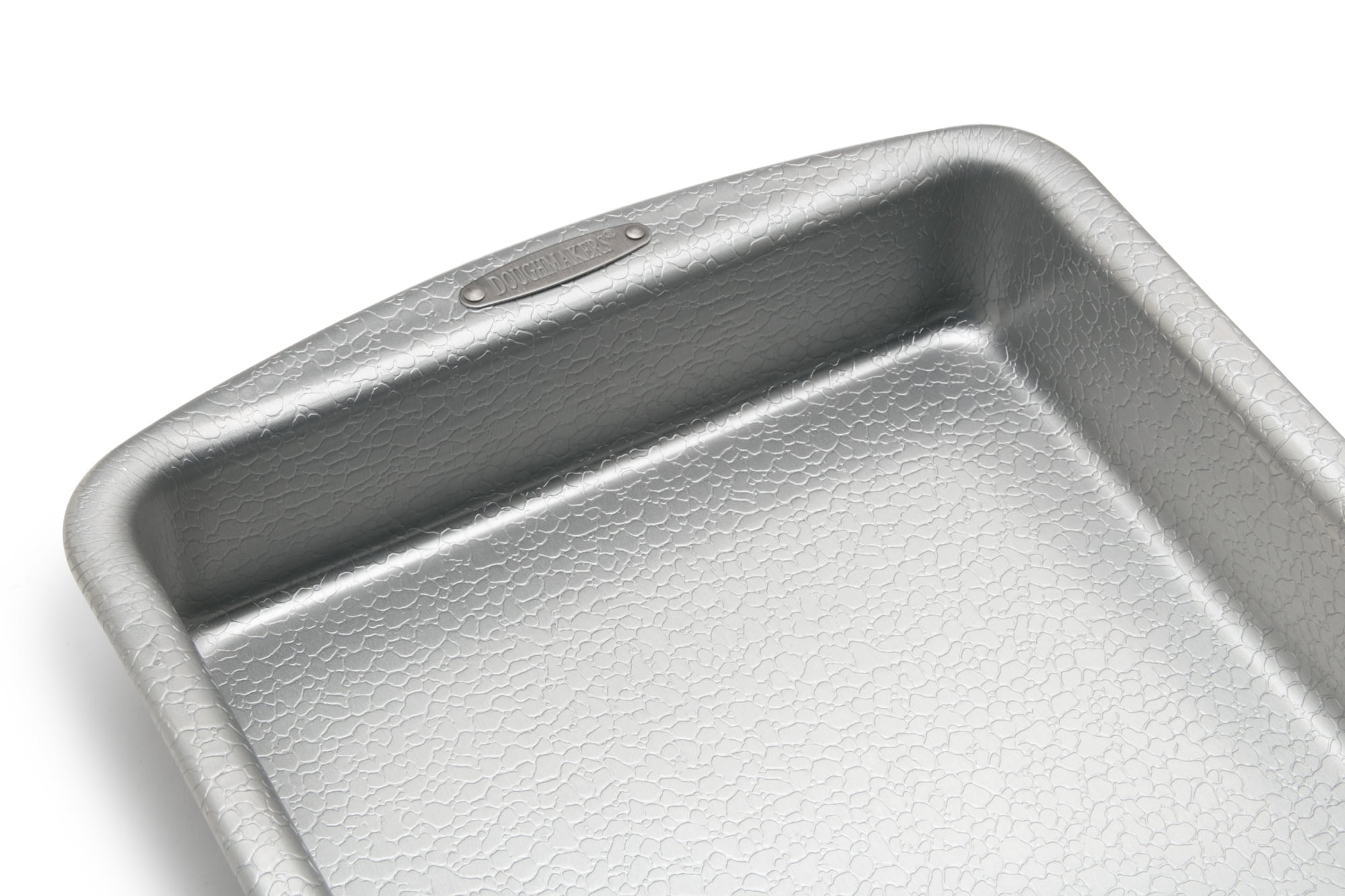 Doughmakers Durable Original Non-Stick Pebble Pattern Aluminum Sheet Cake  Pan, 13 x 18.5 