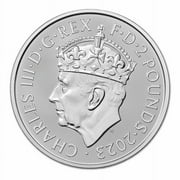 ROYAL MINT 2023 Great Britain 1 oz Silver Coronation Britannia BU