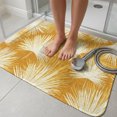 thumbnail image 2 of Front Door Mat Indoor, Golden Yellow Palm Leaves Absorbent Non Slip Washable Rug, Summer Tropical Botanical Low Profile Entry Mat Small Carpet Rugs for Outdoor, Garage, RV, 20x31.5 In, 2 of 9