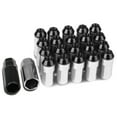 thumbnail image 1 of DNA Motoring LN-ZTL-9027-125-SL 20-Piece M12 x 1.25 Aluminum Alloy Wheel Lug Nuts +2 X Deep Drive Extension (Silver), 1 of 4