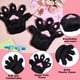 thumbnail image 4 of Guantes de piel sintética con estampado de garras de gato y pata de lobo. Guantes de invierno cálidos con estampado de pata de gato, ideales para cosplay., 4 of 9