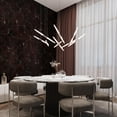 thumbnail image 6 of Sonneman 2894 Ballet 9 Light 21" Wide Led Abstract Multi Light Pendant - Black, 6 of 6