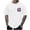White T-Shirt, variant on Dagegui Mens Crew Neck T-Shirt Palm Tree Graphic Short Sleeve Pullover Tops Oversized Casual Loose Fit Tshirts Summer Basic Tees Black S