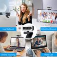 thumbnail image 3 of Mistaha 4K Auto Focus USB Webcam Driver-free Web Camera with Noise Reduction Microphone Privacy Cover, 3 of 8