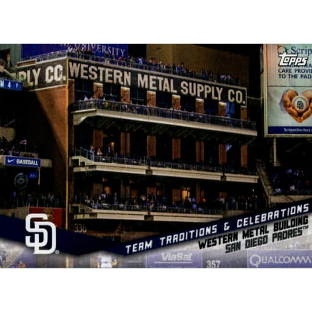 2019 Topps Opening Day Team Traditions and Celebrations #TTC-SB Western Metal Building San Diego Padres Baseball