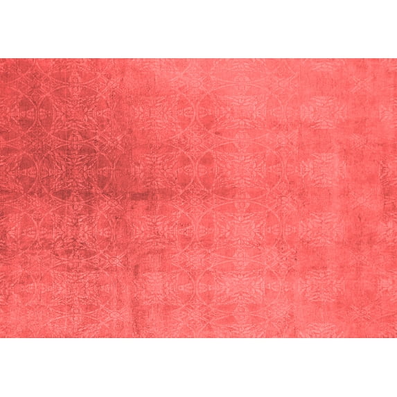 Ahgly Company Indoor Rectangle Oriental Red Industrial Area Rugs, 8' x 12'