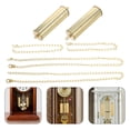 thumbnail image 3 of 1 Set of Clock Iron Chain Weight Replacement DIY Wall Clock Part Chain Weight Wall Clock Mechanism Part, 3 of 5