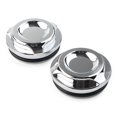 thumbnail image 2 of For Harley V-Rod VRSCF/D/R 2006-2017 08 09 Chrome Cut Swingarm Pivot Bolt Covers, 2 of 4