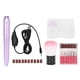 thumbnail image 1 of Kit de pulidor de amoladora de uñas eléctrica, herramienta de manicura de pulido portátil, color rosa, 1 of 14