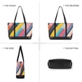 thumbnail image 6 of FORMRS Canvas Laptop Tote Bag for Women with 15.6" Computer Compartments Shoulder Handbag, Color Striped, 6 of 7