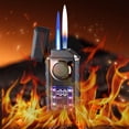 thumbnail image 4 of YIKA Intelligent Voice Controlled Double Flame Lighter USB With Visual Window Direct Charging Inflator C, 4 of 6