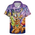 thumbnail image 3 of Scooby-Doo Men's Hawaiian Shirt Short Sleeve Casual Summer Beach Aloha Shirt Button Down Hawaii Shirts, 3 of 7