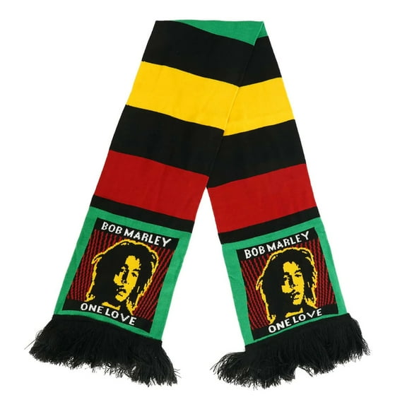 Bob Marley - One Love Striped Scarf