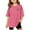 Pink, variant on KKBOTIVE Girl's Bow Cherry Graphic Tees Short Sleeve Crewneck Cute T Shirts Tops for Summer Tops, Light Pink Size: 2-3 Years