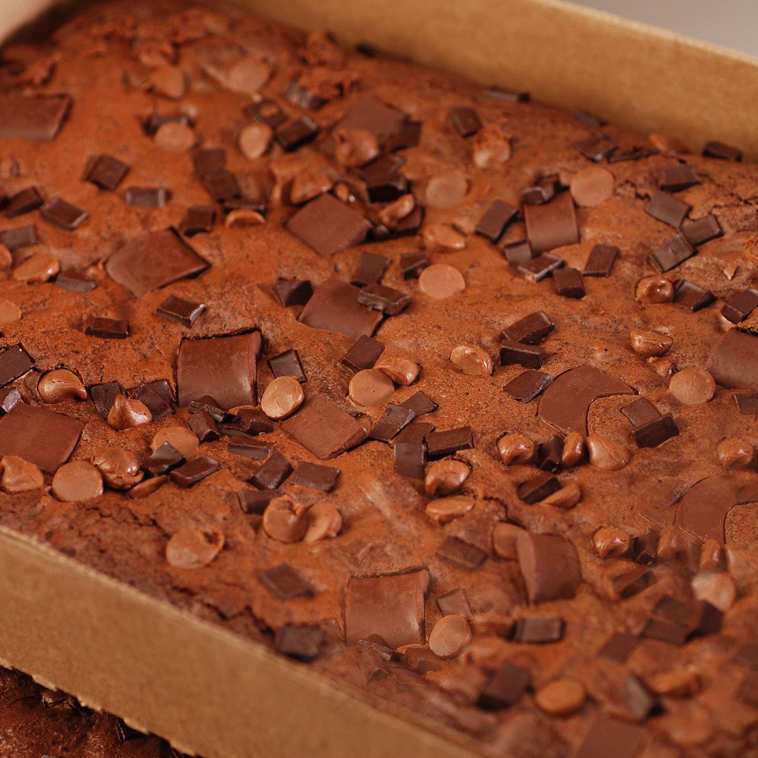 Fudge Brownies Chocolate Chip & Chocolate Chunk