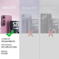 thumbnail image 3 of Funda de teléfono KIOMY Clear para Samsung Galaxy S21 5G a prueba de golpes, 3 of 7