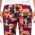 thumbnail image 3 of Naruto Shippuden Men's Allover Character Hidden Leaf Village Adult Lounge Sleep Bottoms Pajama Pants, 3 of 6