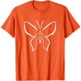 thumbnail image 1 of Cool Cozy Lovely Beautiful Butterfly Flying Print Design T-Shirt, 1 of 1