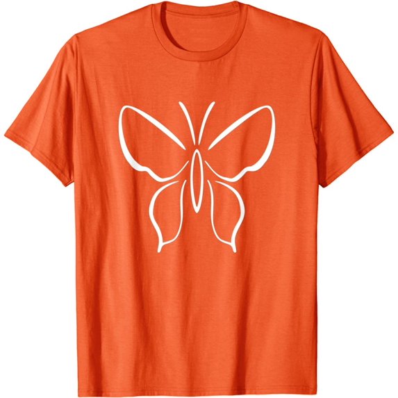 Cool Cozy Lovely Beautiful Butterfly Flying Print Design T-Shirt