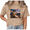 1-Brown, variant on GIFFIMY Women Funny 4th Of July Duck Graphic Washed Cotton Short Sleeve Tee Holiday S-2XL Brown Tops