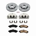 thumbnail image 2 of PowerStop Front Stock Replacement Brake Pad and Rotor Kit with Calipers Fits: BUICK CHEVROLET GMC ISUZU Select Models KCOE2061, 2 of 5