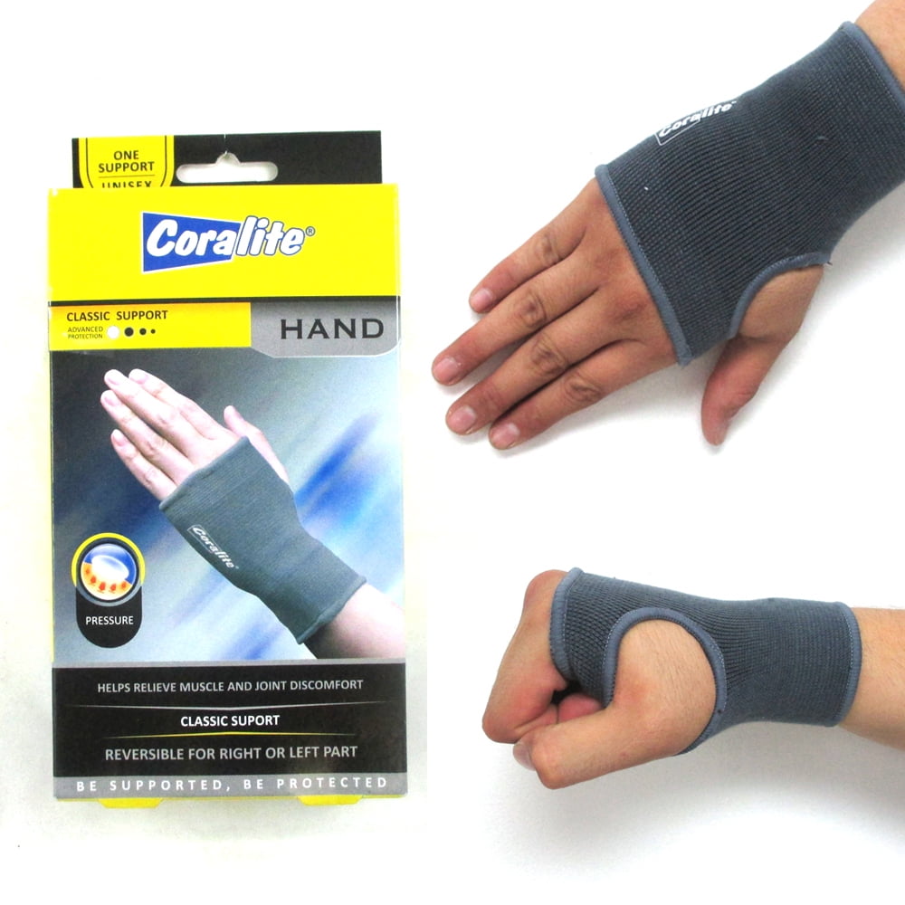 Wrist Hand Brace Support Elastic Strap Carpal Tunnel Sprain Arthritis Gym Sport