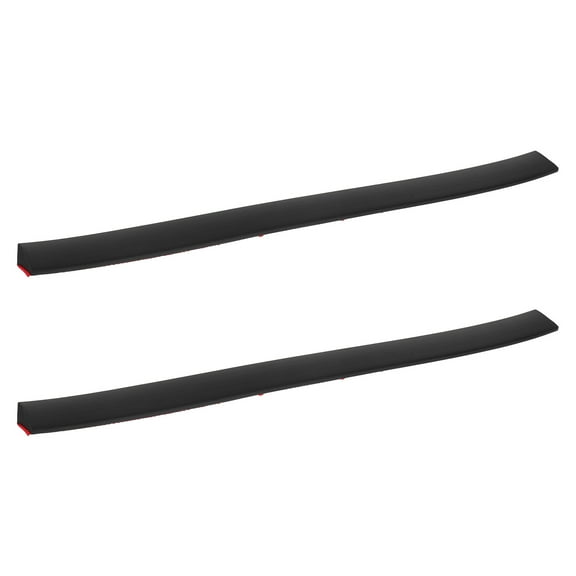 ELAYARD 2-Pack Black Plastic Threshold Ramp Pads for Home Sweeping Robot Access, and Easy to Install