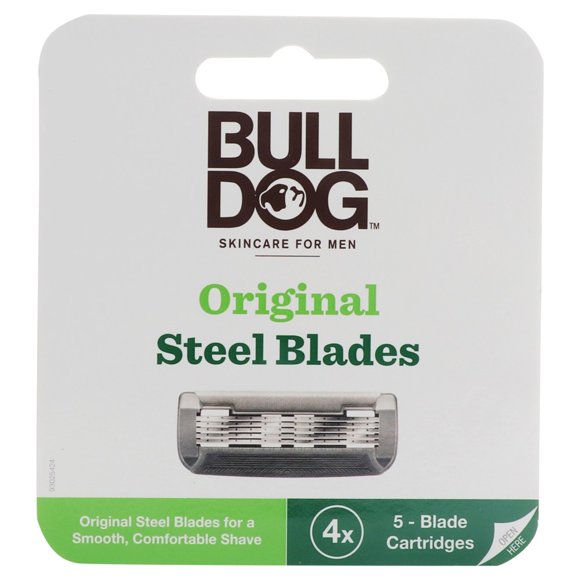 Bulldog Skincare - Original Steel Razor Blades - 5 Count