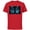 Red, variant on Star Wars Darth Vader Eyes Comic Book Artwork - Short Sleeve Cotton T-Shirt for Adults - Customized-Athletic Heather