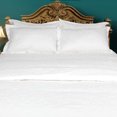 thumbnail image 2 of Just Linen 300 TC 100% Egyptian Quality Cotton, Genuine Jacquard Damask Self Floral Designed White, Queen Bedding 4 Piece Sheet Set with Deep Pocketed Fitted Sheet, 2 of 2