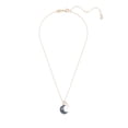 thumbnail image 2 of Collar Swarovski Sublima Moon con cristales oscuros, oro rosa, 2 of 5