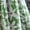 Green, variant on Women's Green Floral Print Square Neck Shirred Waist Ruffled Mini Dress