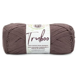 Lion Brand Truboo Sparkle Yarn - Plum