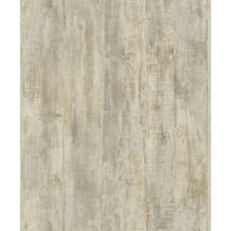 Advantage Huck Taupe Weathered Wood Plank Wallpaper, 20.9-in by 33-ft, 57.48 sq. ft.
