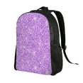 thumbnail image 2 of Balery Lilac Glittering Mochila - Mochila Estilosa y Duradera para Laptop de 15 Pulgadas con Tela Oxford Impermeable, 2 of 8