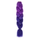 thumbnail image 1 of Nvzi Extensiones de cabello para trenzar para mujer, 3 paquetes de 100 g/paquete, 24 pulgadas, cabello sintético resistente al calor para trenzas de ganchillo y giros, M, 1 of 2